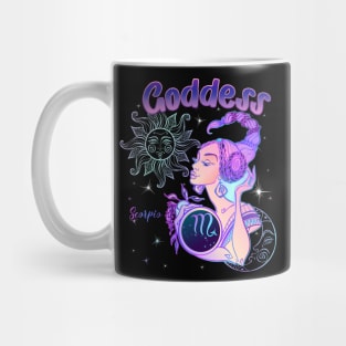 Zodiac Scorpio Goddess Queen Horoscope Mug